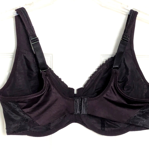 Bali (36D) Black Lace Underwire Bra - Picture 8 of 14